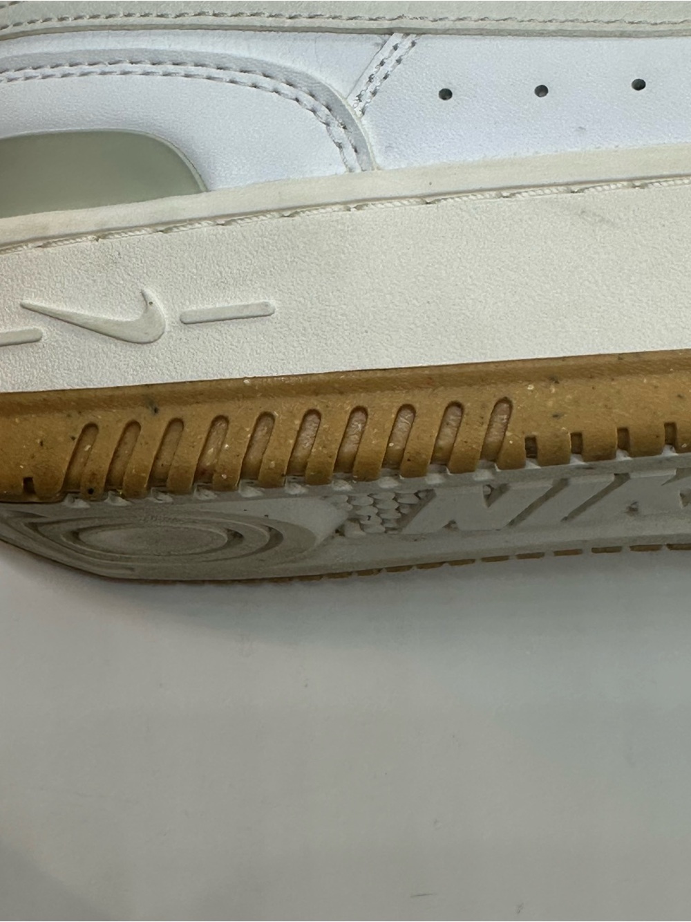 Nike Court Vision Low Next Nature White Gum Sneakers Size 9.5 Retail $120 - Picture 15 of 15